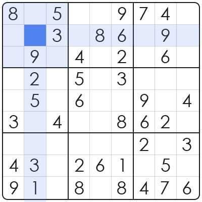 sudoku medium puzzle